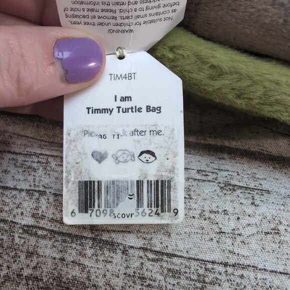 Jellycat I am Timmy Turtle Bag NWT! - Picture 3 of 5